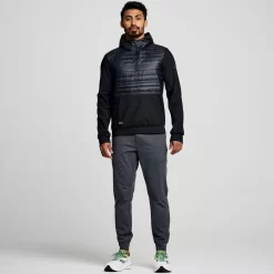 Clothing | Apparel*saucony Men's Solstice Oysterpuff Hoody Black