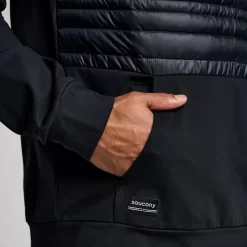 Clothing | Apparel*saucony Men's Solstice Oysterpuff Hoody Black