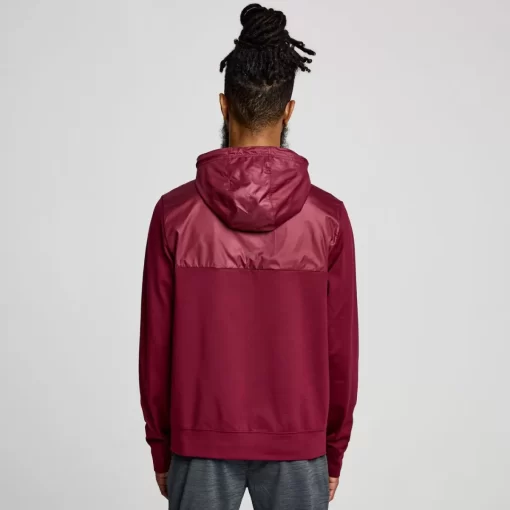 Tops | Jackets*saucony Men's Solstice Zip Hoody Sundown Heather