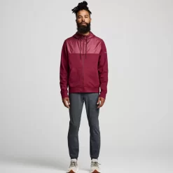 Tops | Jackets*saucony Men's Solstice Zip Hoody Sundown Heather
