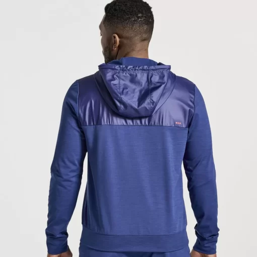 Tops | Jackets*saucony Men's Solstice Zip Hoody Sodalite Heather