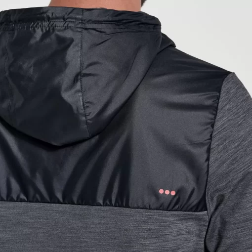 Jackets | Clothing*saucony Men's Solstice Zip Hoody Black Heather