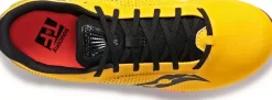 Running | Performance*saucony Men's Spitfire 5 ViZiGold | ViZiRed