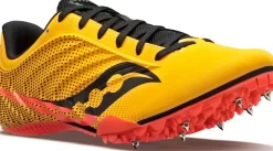 Running | Performance*saucony Men's Spitfire 5 ViZiGold | ViZiRed