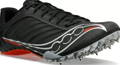 Running | Performance*saucony Men's Spitfire 5 Black | Infrared