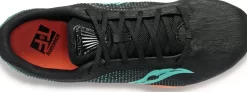 Running | Performance*saucony Men's Spitfire 5 Black | Cool Mint