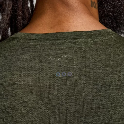 Tops | Clothing*saucony Men's Stopwatch Graphic Long Sleeve Umbra Heather Graphic