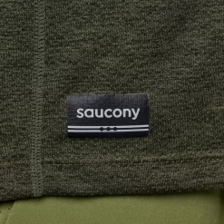 Tops | Clothing*saucony Men's Stopwatch Graphic Long Sleeve Umbra Heather Graphic