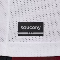 Tops | Clothing*saucony Men's Stopwatch Graphic Short Sleeve White Graphic