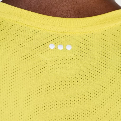 Tops | Clothing*saucony Men's Stopwatch Graphic Short Sleeve Sulphur Heather Graphic