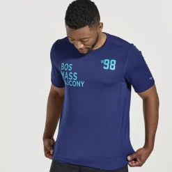 Tops | Clothing*saucony Men's Stopwatch Graphic Short Sleeve Sodalite Graphic