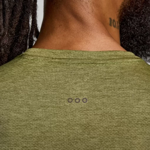 Tops | Clothing*saucony Men's Stopwatch Graphic Short Sleeve Glade Heather Graphic