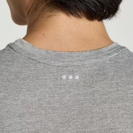 Clothing | Apparel*saucony Men's Stopwatch Graphic Singlet Light Grey Heather Graphic