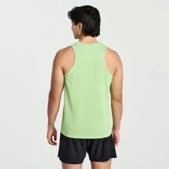 Clothing | Apparel*saucony Men's Stopwatch Graphic Singlet Invader Heather Graphic