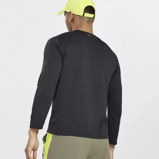 Tops | Clothing*saucony Men's Stopwatch Long Sleeve Black