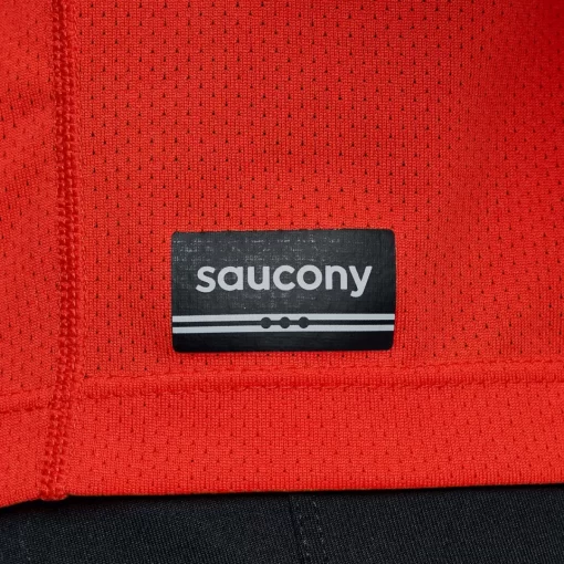 Tops | Clothing*saucony Men's Stopwatch Long Sleeve Infrared