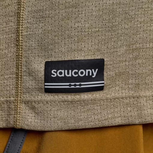 Tops | Clothing*saucony Men's Stopwatch Long Sleeve Coffee Heather