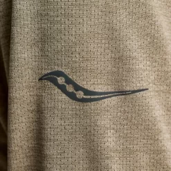 Tops | Clothing*saucony Men's Stopwatch Long Sleeve Coffee Heather