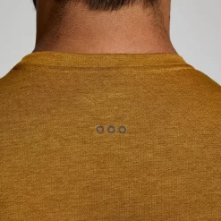 Tops | Clothing*saucony Men's Stopwatch Long Sleeve Bronze Heather