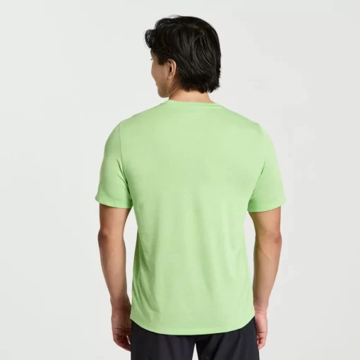 Tops | Clothing*saucony Men's Stopwatch Short Sleeve Invader Heather