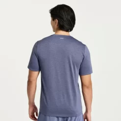 Tops | Clothing*saucony Men's Stopwatch Short Sleeve Horizon Heather