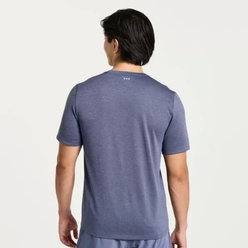 Tops | Clothing*saucony Men's Stopwatch Short Sleeve Horizon Heather