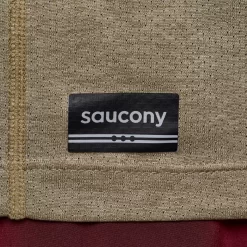 Tops | Clothing*saucony Men's Stopwatch Short Sleeve Coffee Heather