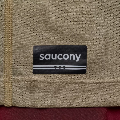 Tops | Clothing*saucony Men's Stopwatch Short Sleeve Coffee Heather