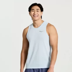 Tops*saucony Men's Stopwatch Singlet Vapor