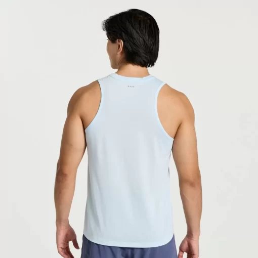 Tops*saucony Men's Stopwatch Singlet Vapor