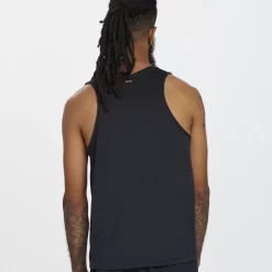 Tops*saucony Men's Stopwatch Singlet Black
