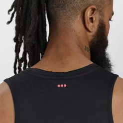 Tops*saucony Men's Stopwatch Singlet Black