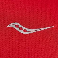 Tops*saucony Men's Stopwatch Singlet Poppy