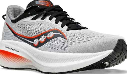 Triumph | Top Styles*saucony Men's Triumph 21 Wide Concrete | Black