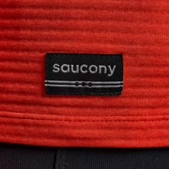Clothing | Apparel*saucony Men's Triumph 3D 1/2 Zip Infrared Heather