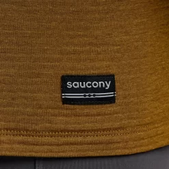 Clothing | Apparel*saucony Men's Triumph 3D 1/2 Zip Bronze Heather