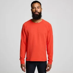 Clothing | Apparel*saucony Men's Triumph 3D Crew Infrared Heather