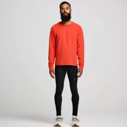 Clothing | Apparel*saucony Men's Triumph 3D Crew Infrared Heather