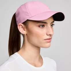 Accessories*saucony Outpace Pony Hat Orchid Graphic