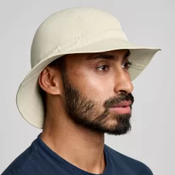Accessories*saucony Peregrine Bucket Hat Stone