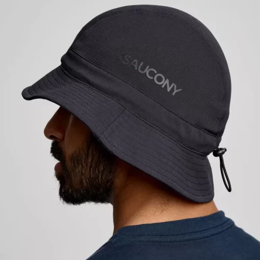 Accessories*saucony Peregrine Bucket Hat Black