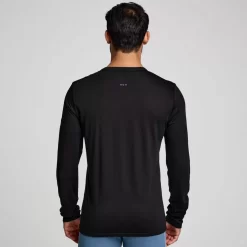Clothing | Apparel*saucony Peregrine Merino Long Sleeve Black