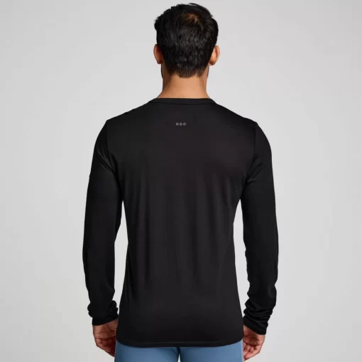 Clothing | Apparel*saucony Peregrine Merino Long Sleeve Black