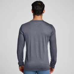 Clothing | Apparel*saucony Peregrine Merino Long Sleeve Murk Heather