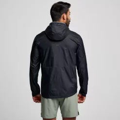 Tops*saucony Peregrine Packaway Jacket Black