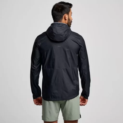 Tops*saucony Peregrine Packaway Jacket Black