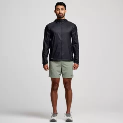 Tops*saucony Peregrine Packaway Jacket Black