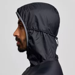 Tops*saucony Peregrine Packaway Jacket Black