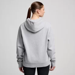 Tops | Clothing*saucony Recovery Hoody Light Grey Heather Graphic