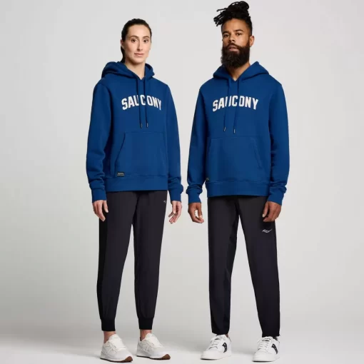 Tops | Clothing*saucony Recovery Hoody Indigo Graphic